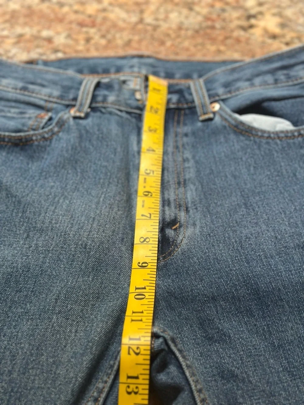 Levi's 505 Medium Blue Men's Straight Jeans